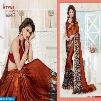 gurulaxmi chandani vol-2 Wholesale Rangoli Fabrics Saree